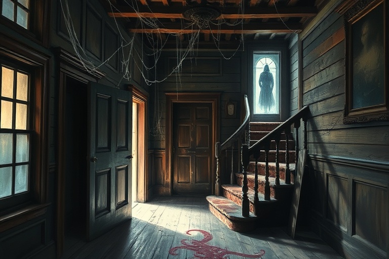 OLD WOODEN MANSION